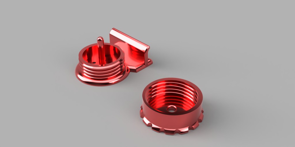 Minimalist vinyl record wall mount STL — 3D printable floating display for 12